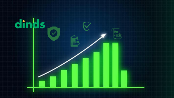 gráfico de proteção com ícones de apólices e investimentos, destacando a função dos seguros financeiros em momentos de crise